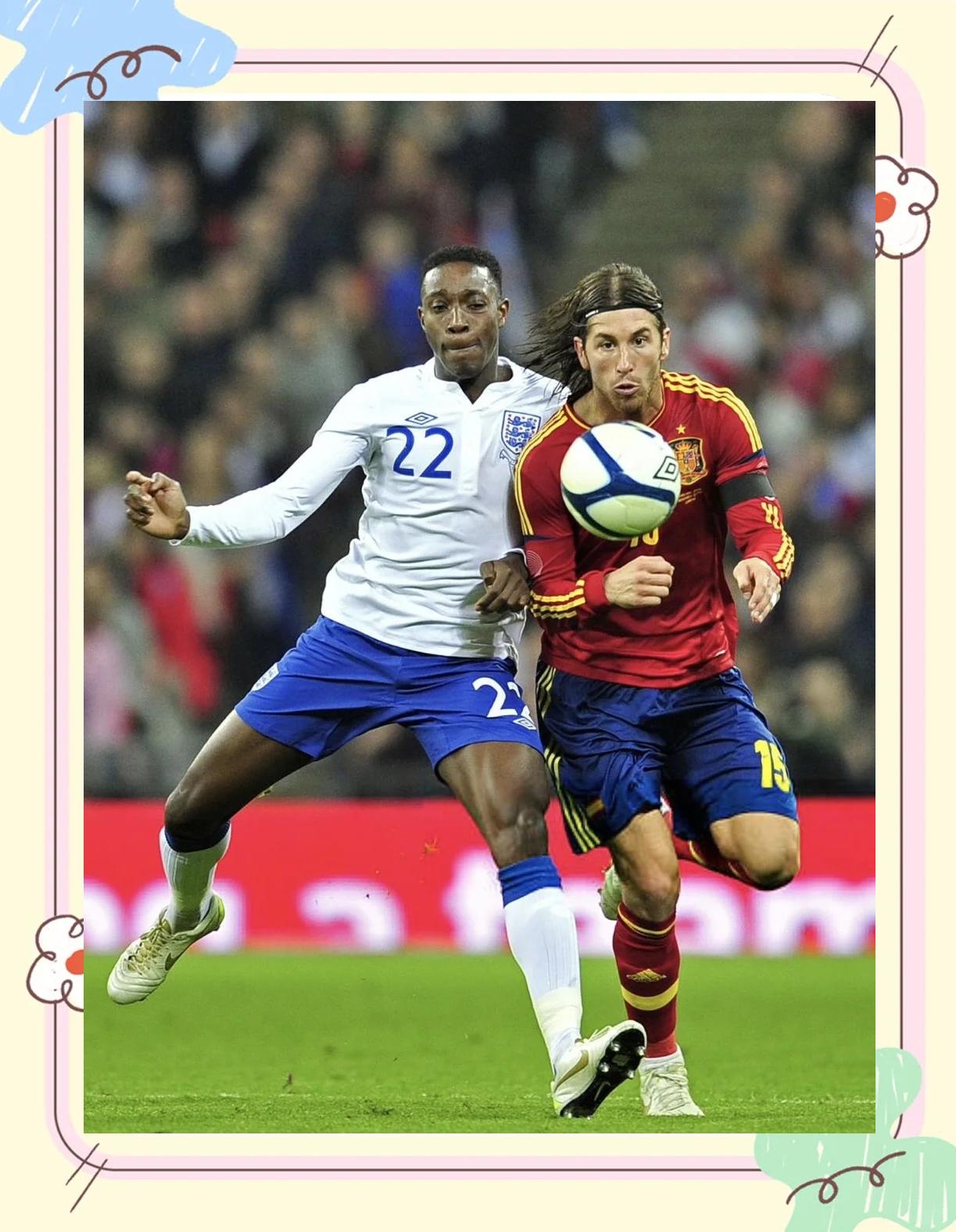 英格兰球队在西班牙友谊赛中战胜对手