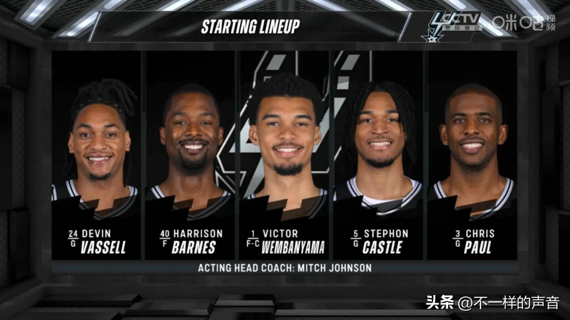 马刺大胜中国男篮首发阵容轮番上阵展现统治力的简单介绍