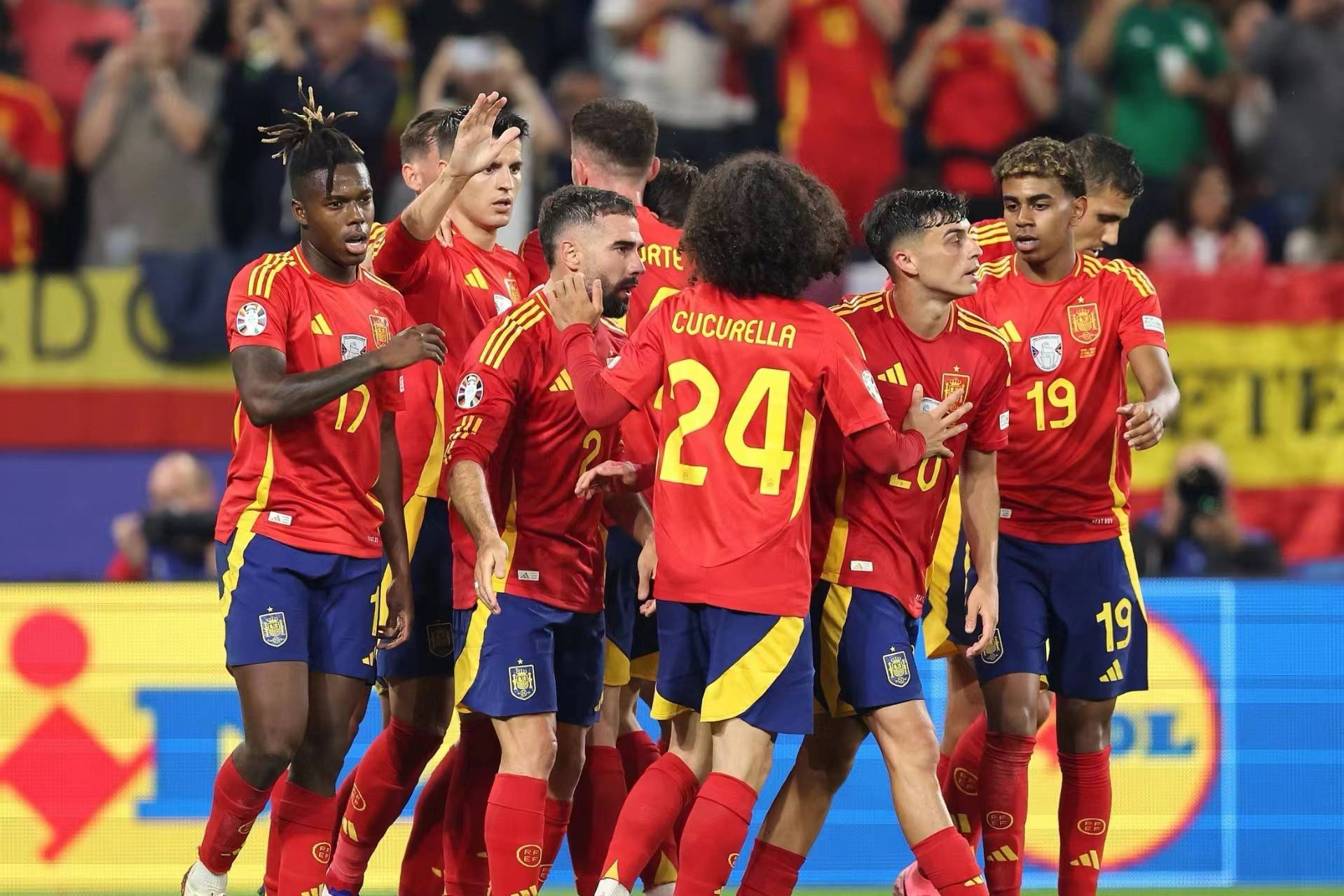 西班牙迎战瑞典，备战欧国联比赛